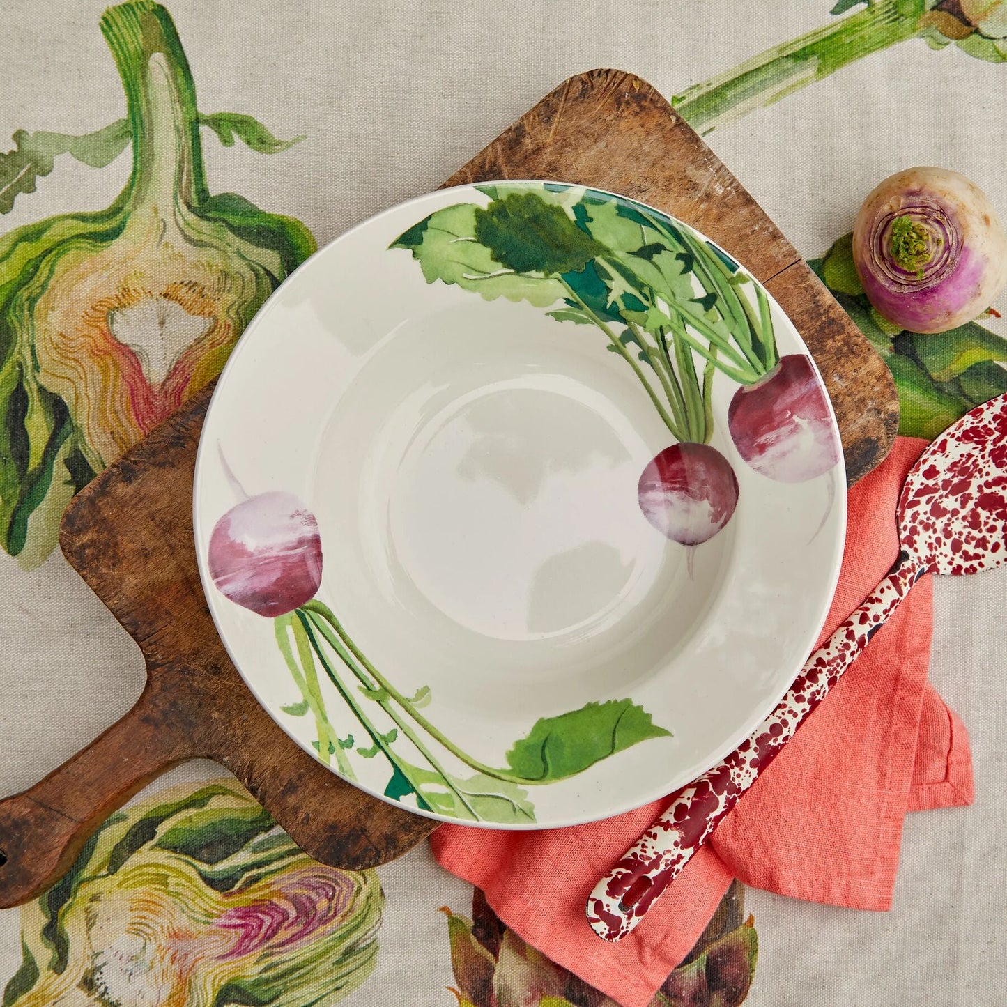 Seconds Turnip Soup Plate