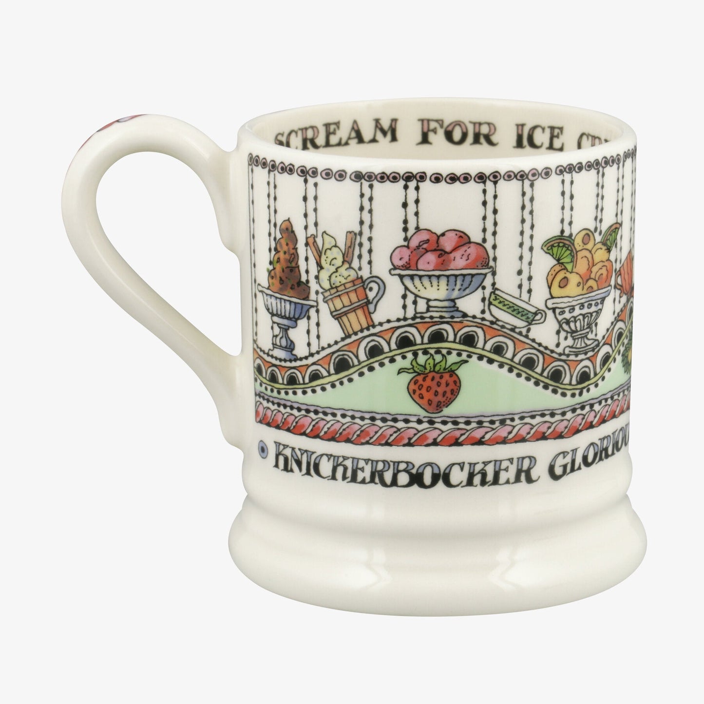 Seconds Fortnum & Mason Knickerbocker Glory 1/2 Pint Mug