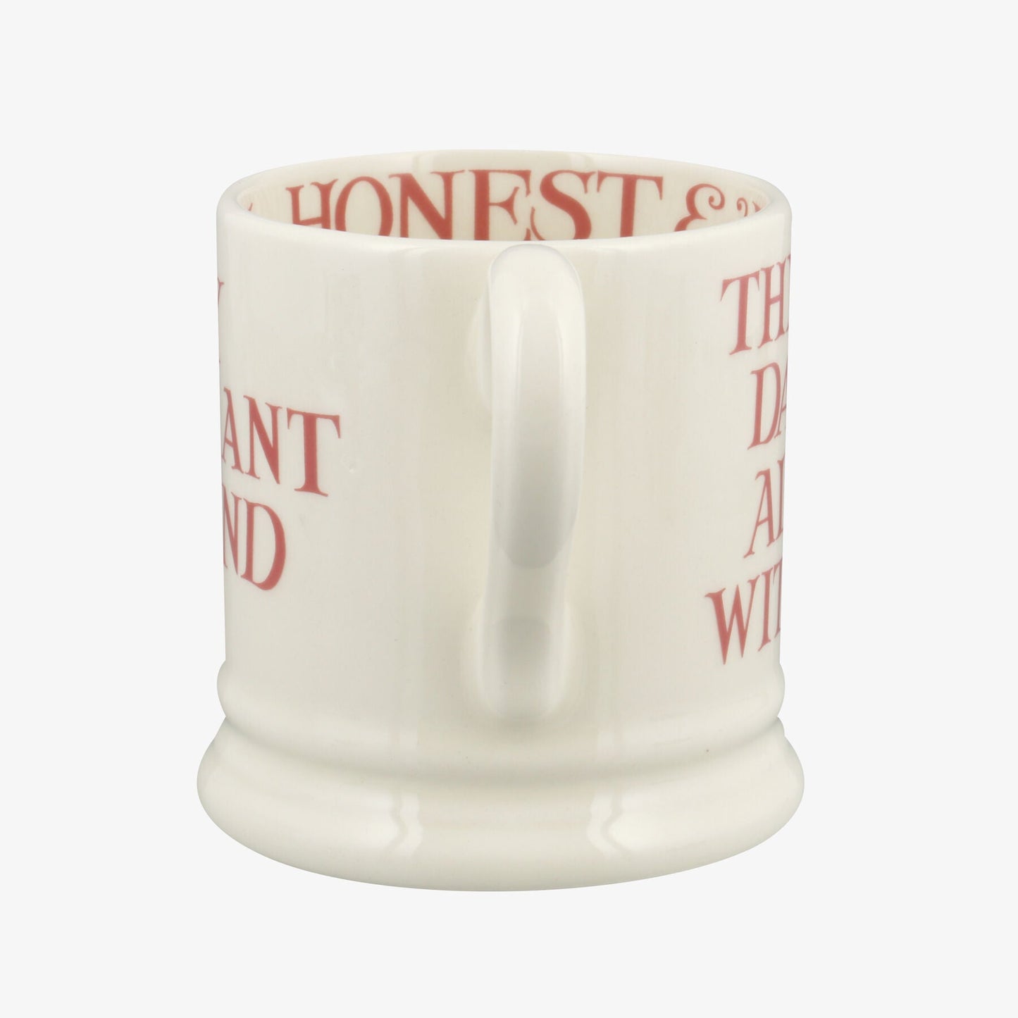 Seconds Pink Toast My Brilliant Friend 1/2 Pint Mug
