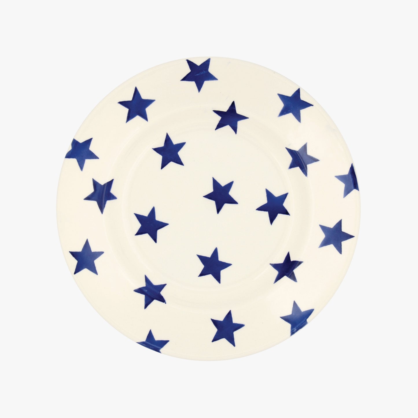 Seconds Blue Star 8 1/2 Inch Plate
