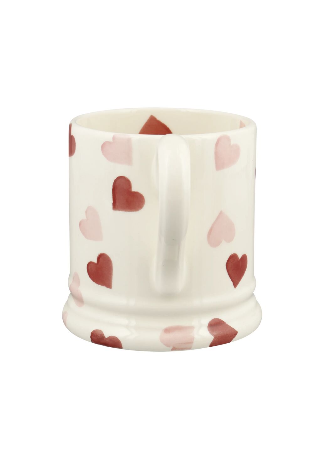 Pink Hearts 1/2 Pint Mug