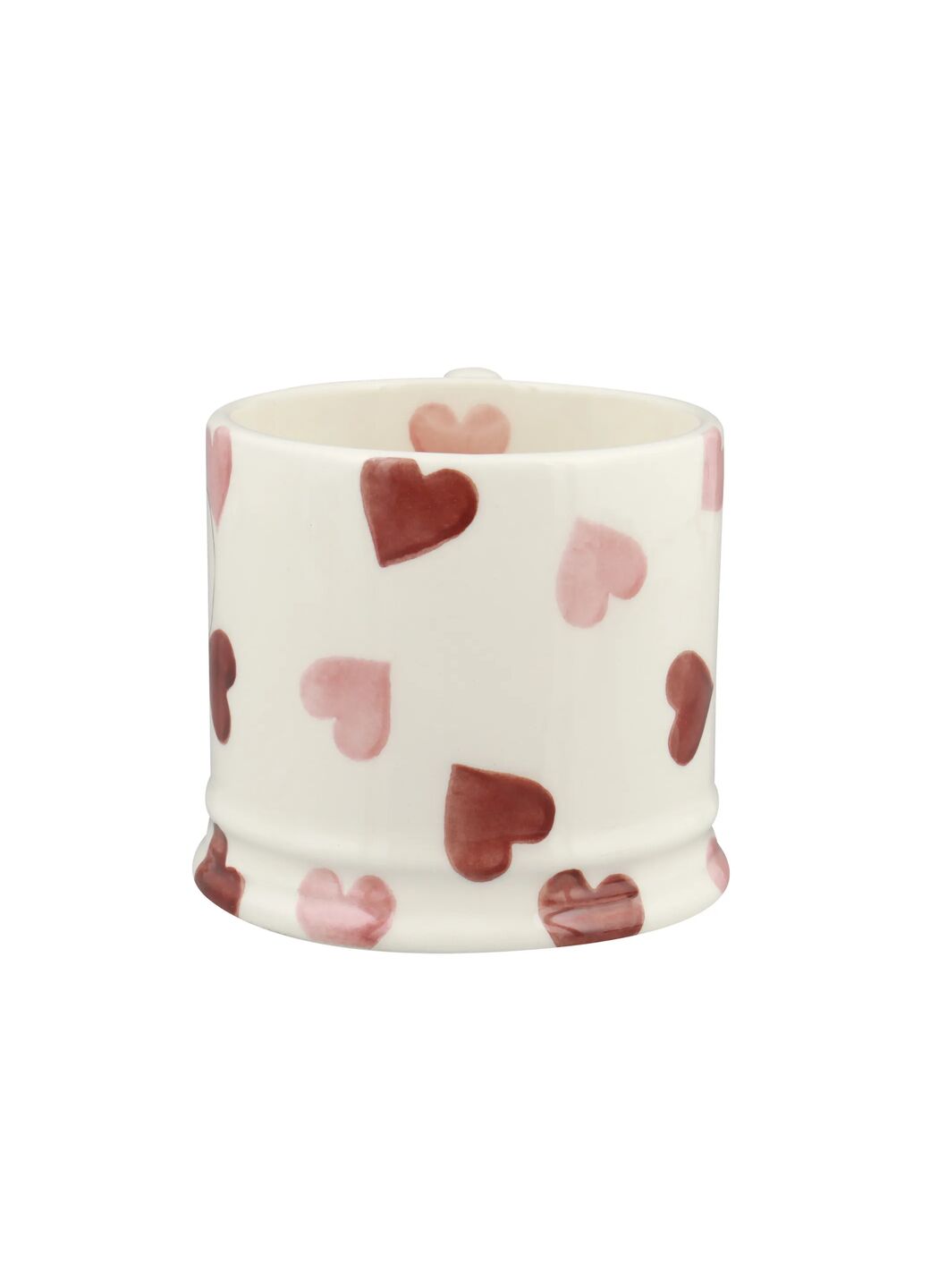 Pink Hearts Small Mug