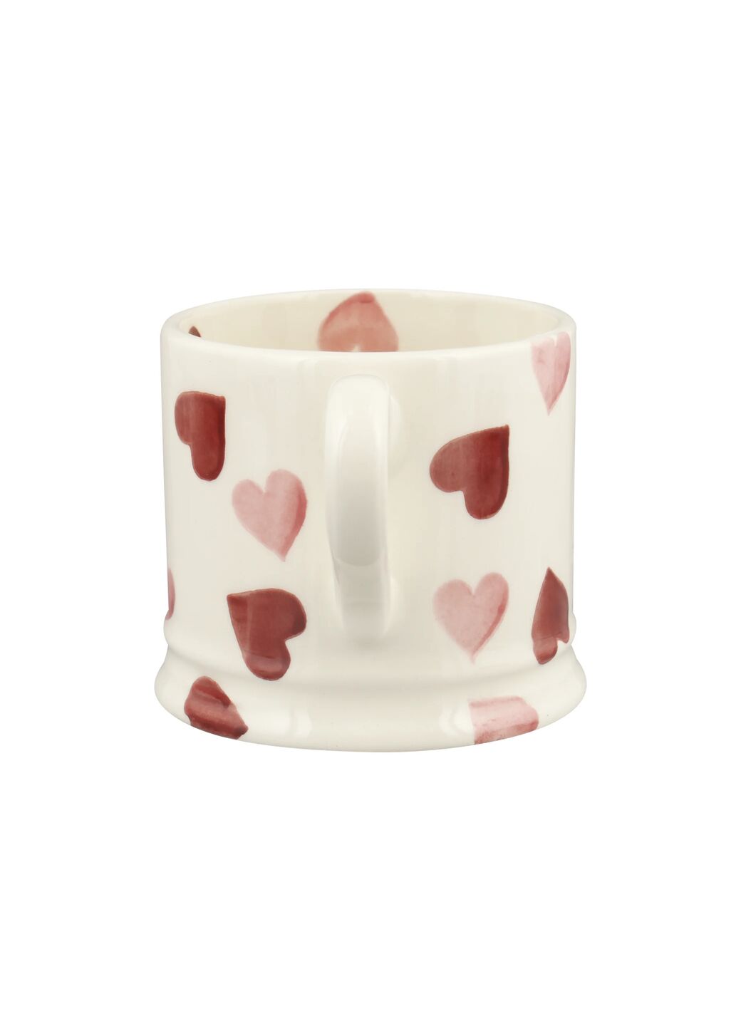 Pink Hearts Small Mug