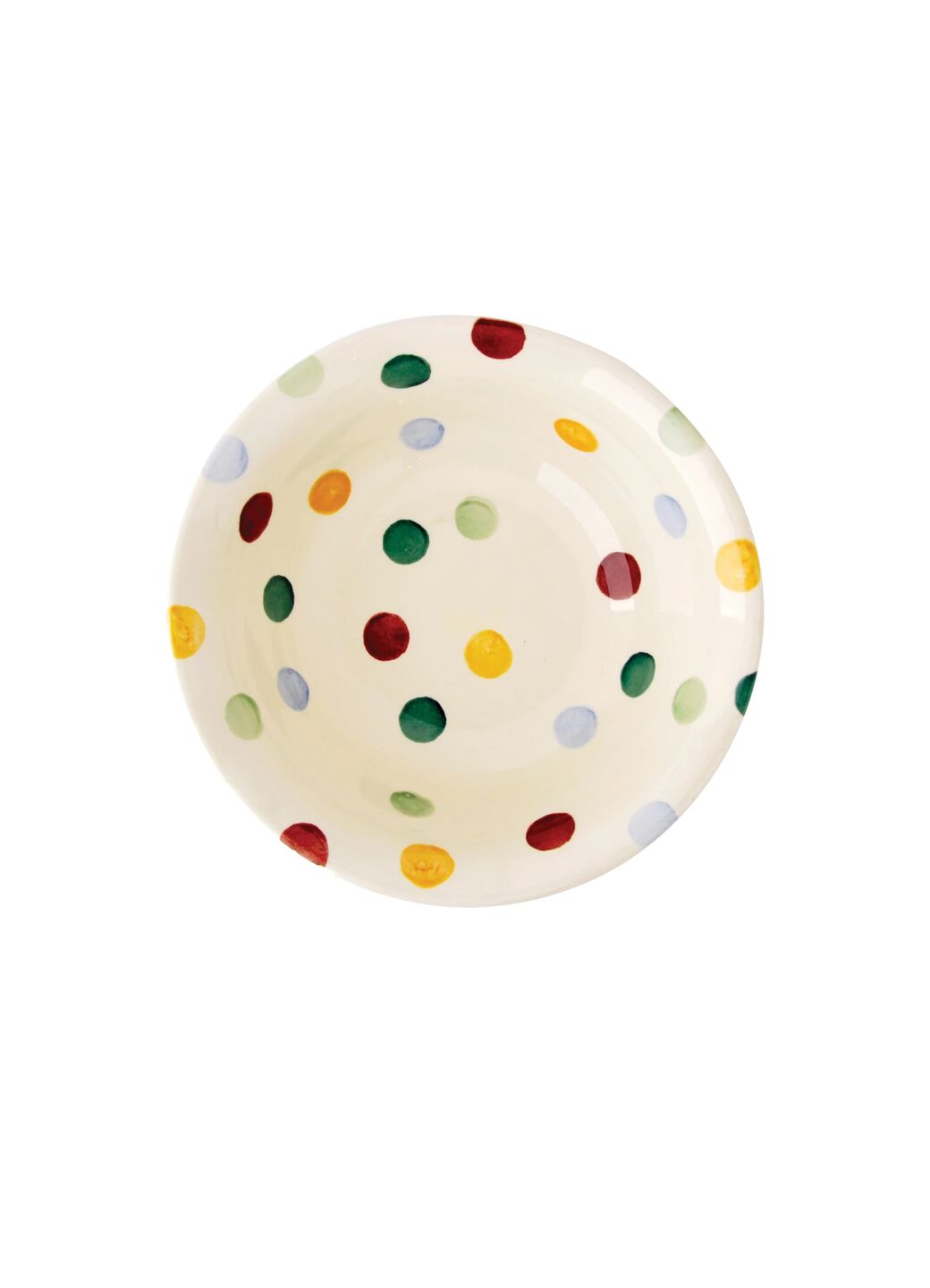 Polka Dot Cereal Bowl