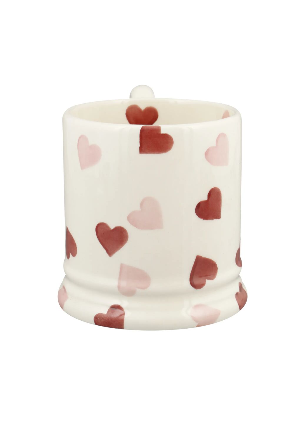 Pink Hearts 1/2 Pint Mug