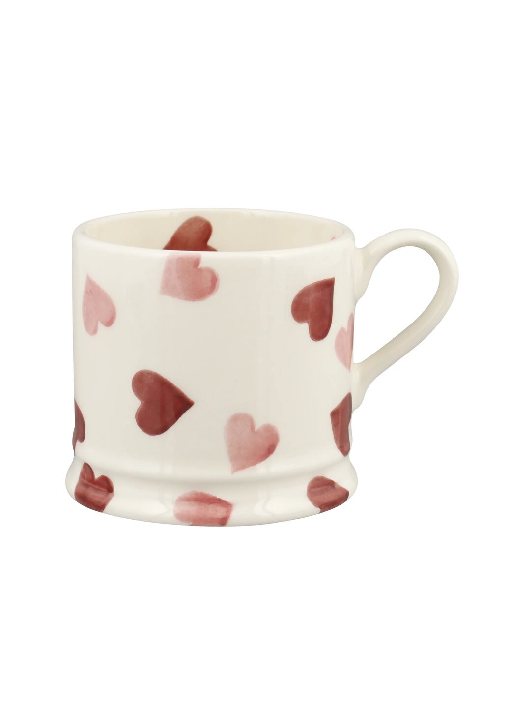 Pink Hearts Small Mug