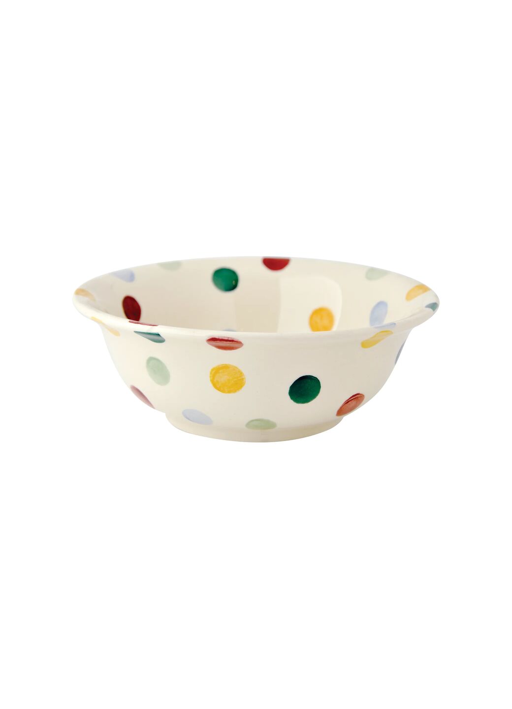 Polka Dot Cereal Bowl