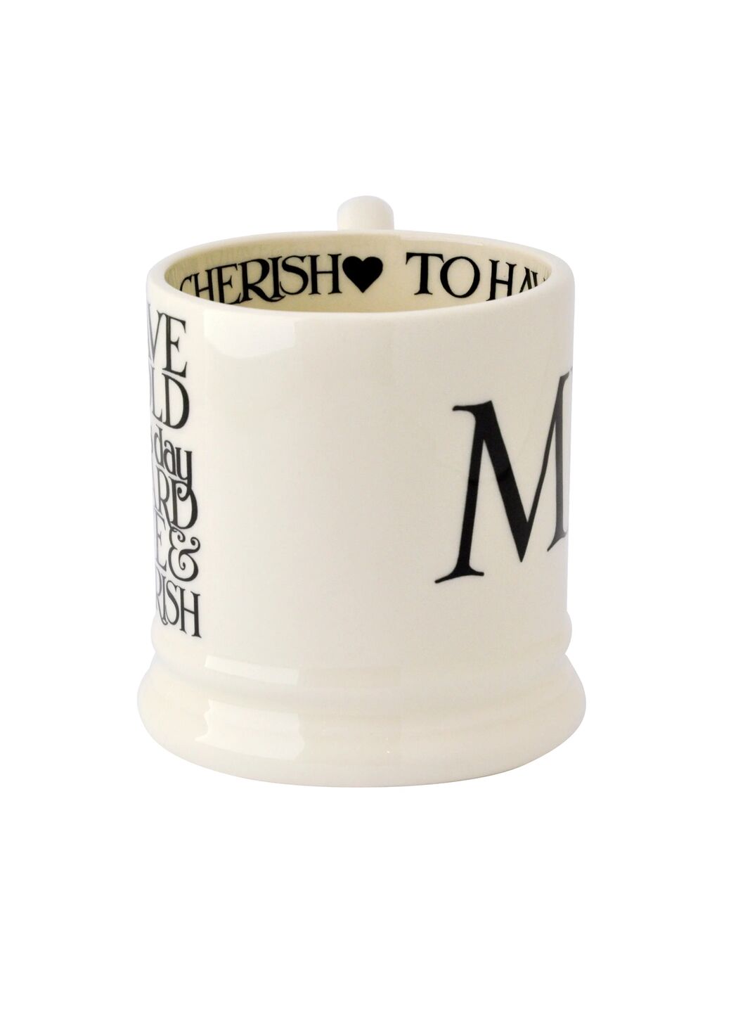 Black Toast 'Mr & Mrs' Set of 2 1/2 Pint Mugs Boxed