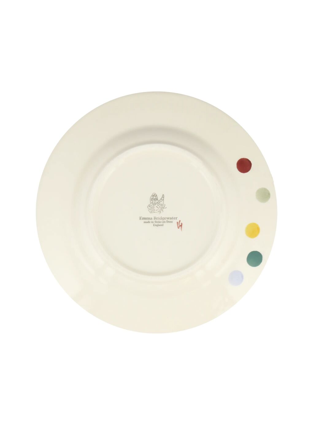 Seconds Polka Dot 8 1/2 Inch Plate