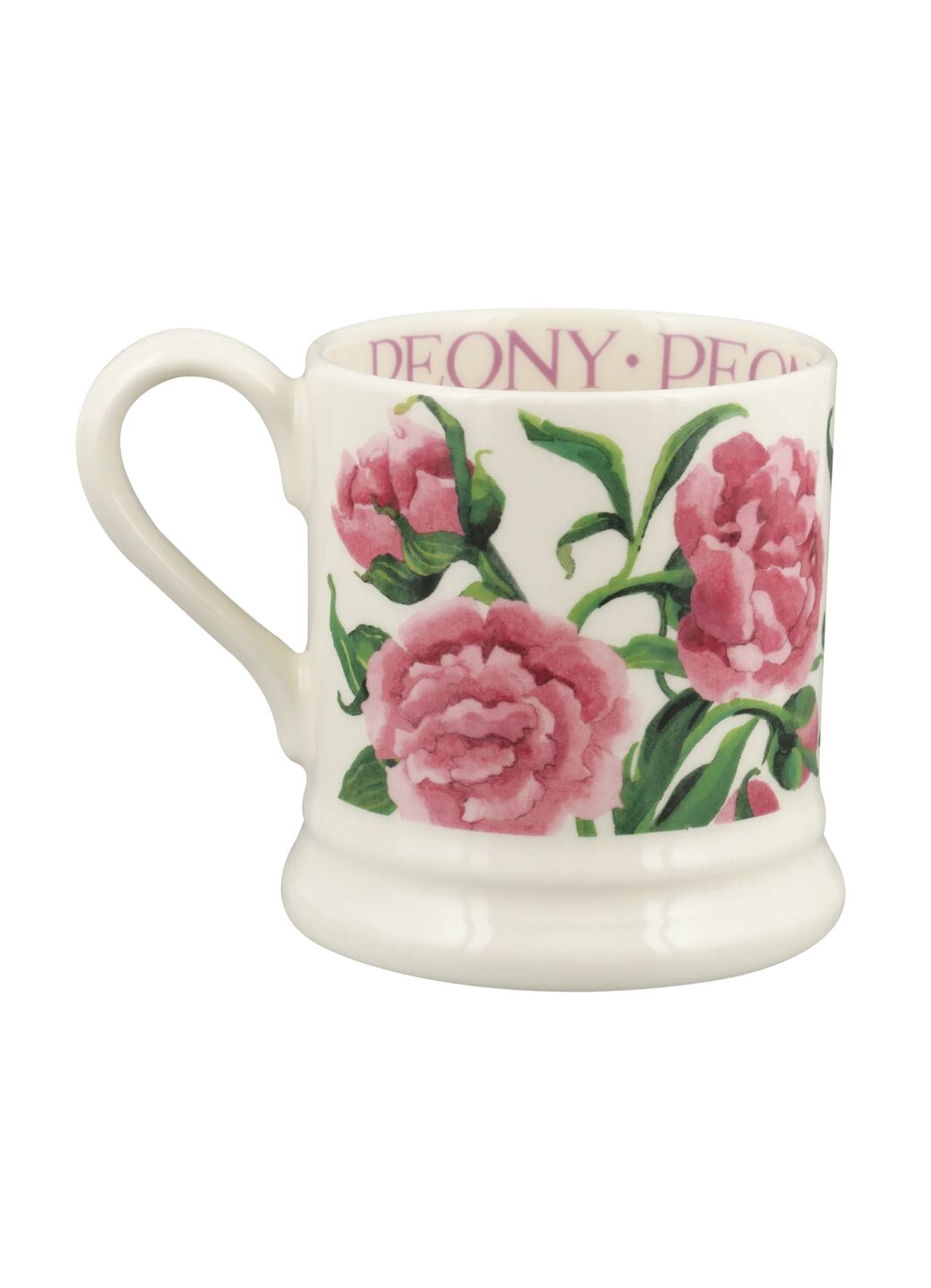 Pink Peony 1/2 Pint Mug