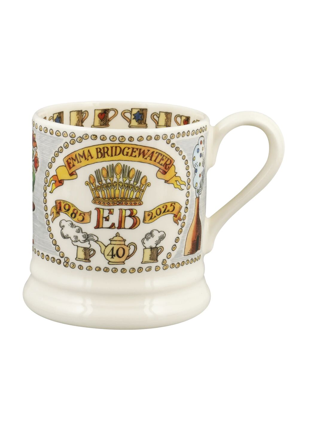 40 Years 1985-2025 1/2 Pint Mug