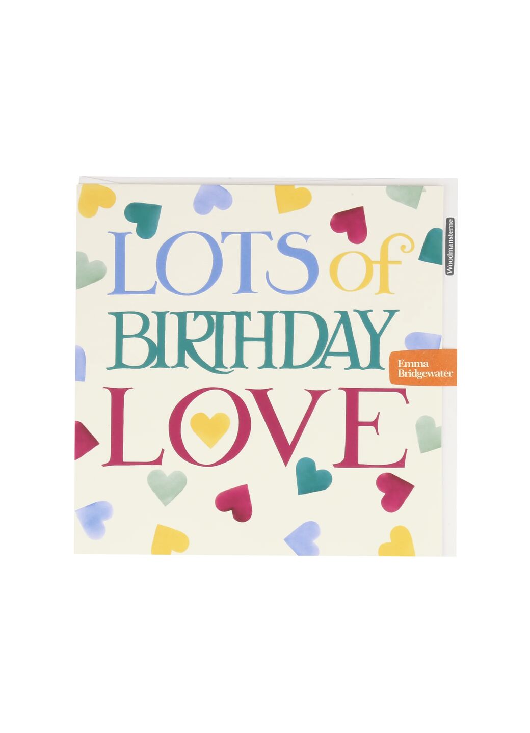 Lots Of Birthday Love Polka Hearts Birthday Card