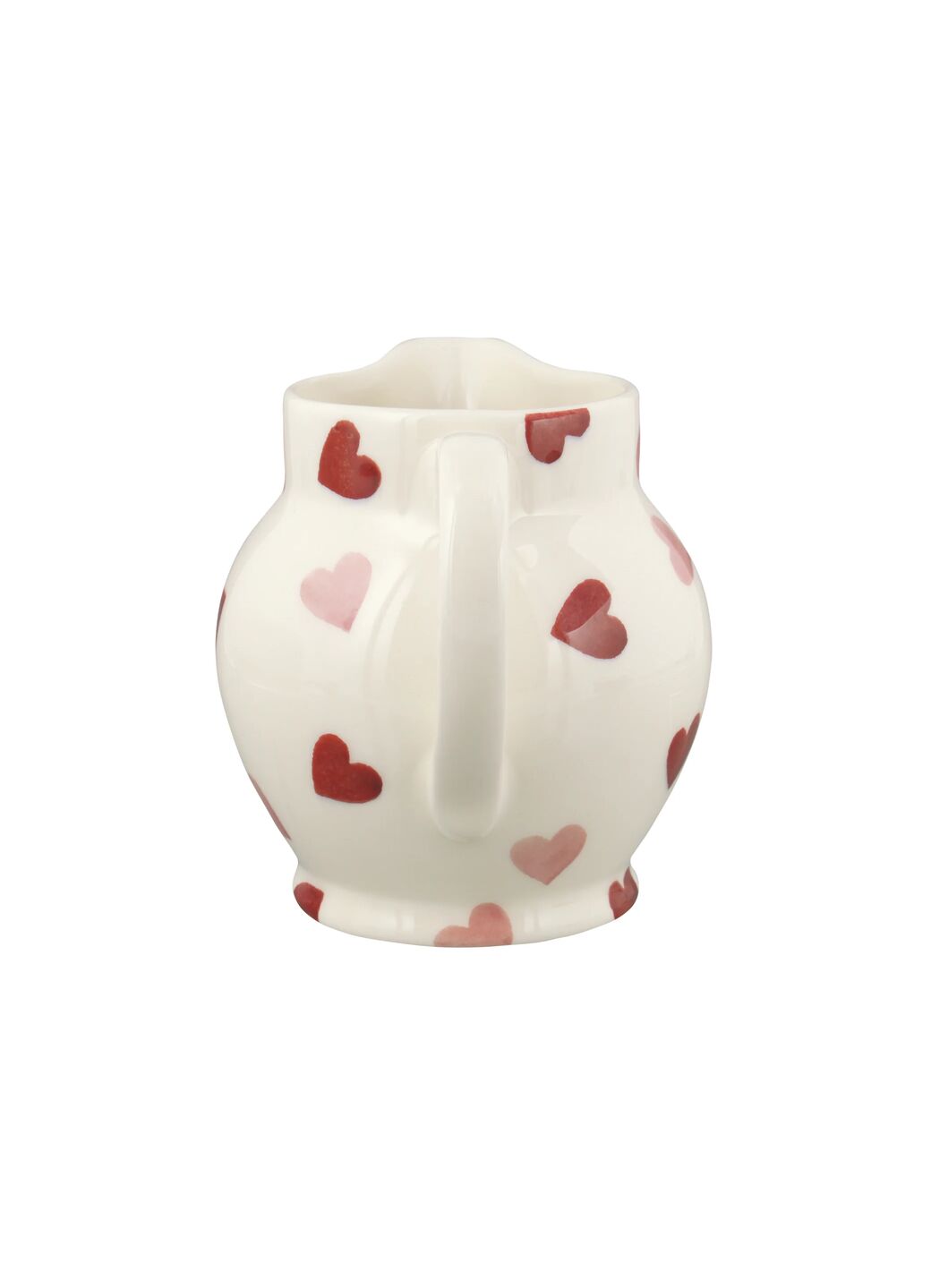 Pink Hearts 1/2 Pint Jug