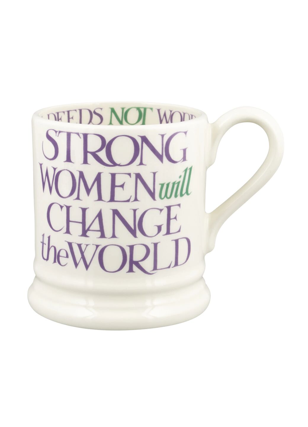 Purple Toast Change Our World 1/2 Pint Mug