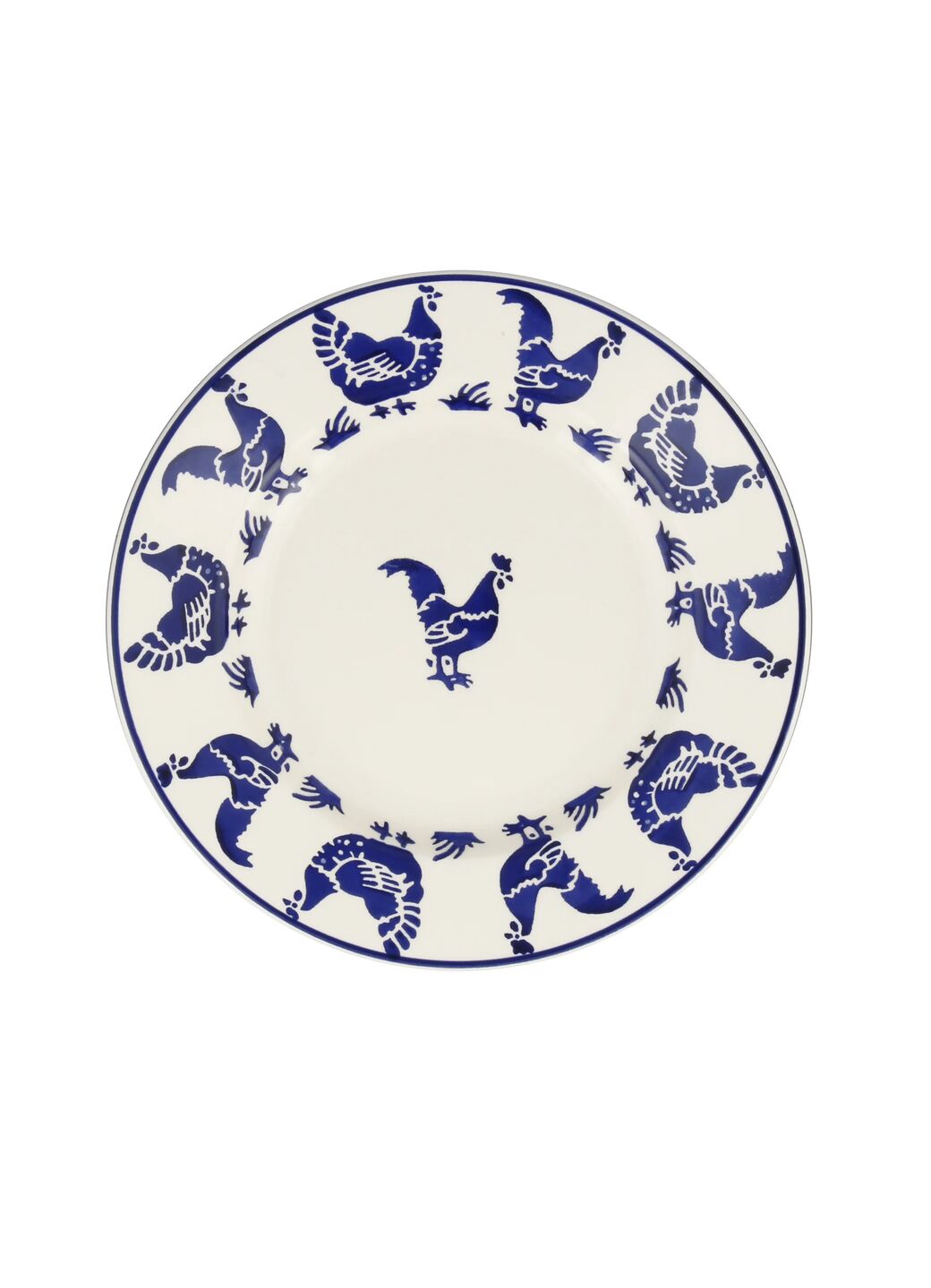 Blue Hen 8 1/2 Inch Plate