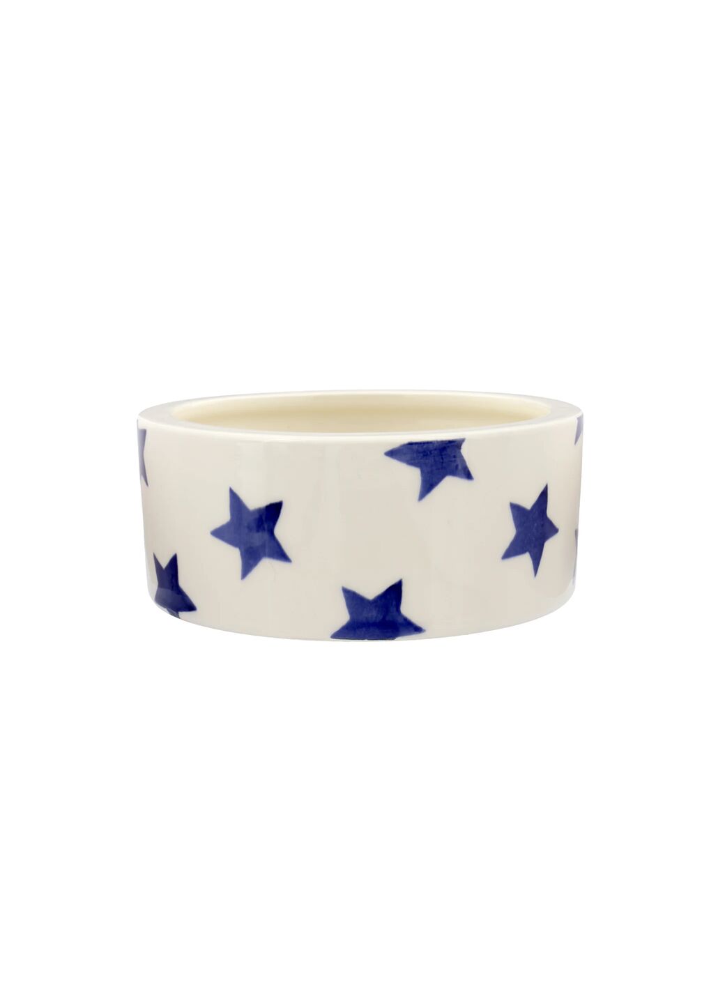 Personalised Blue Star Small Pet Bowl