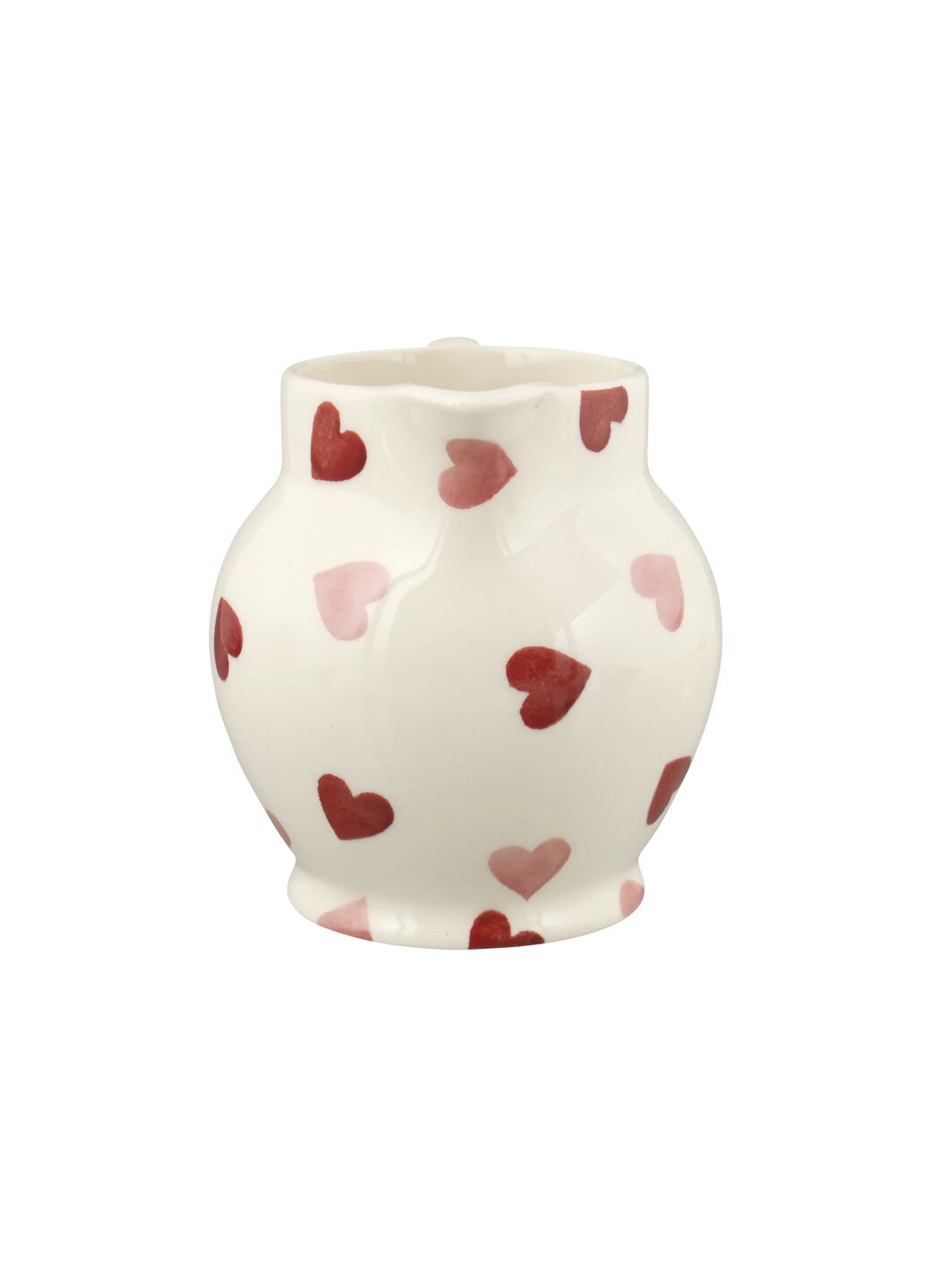 Pink Hearts 1/2 Pint Jug