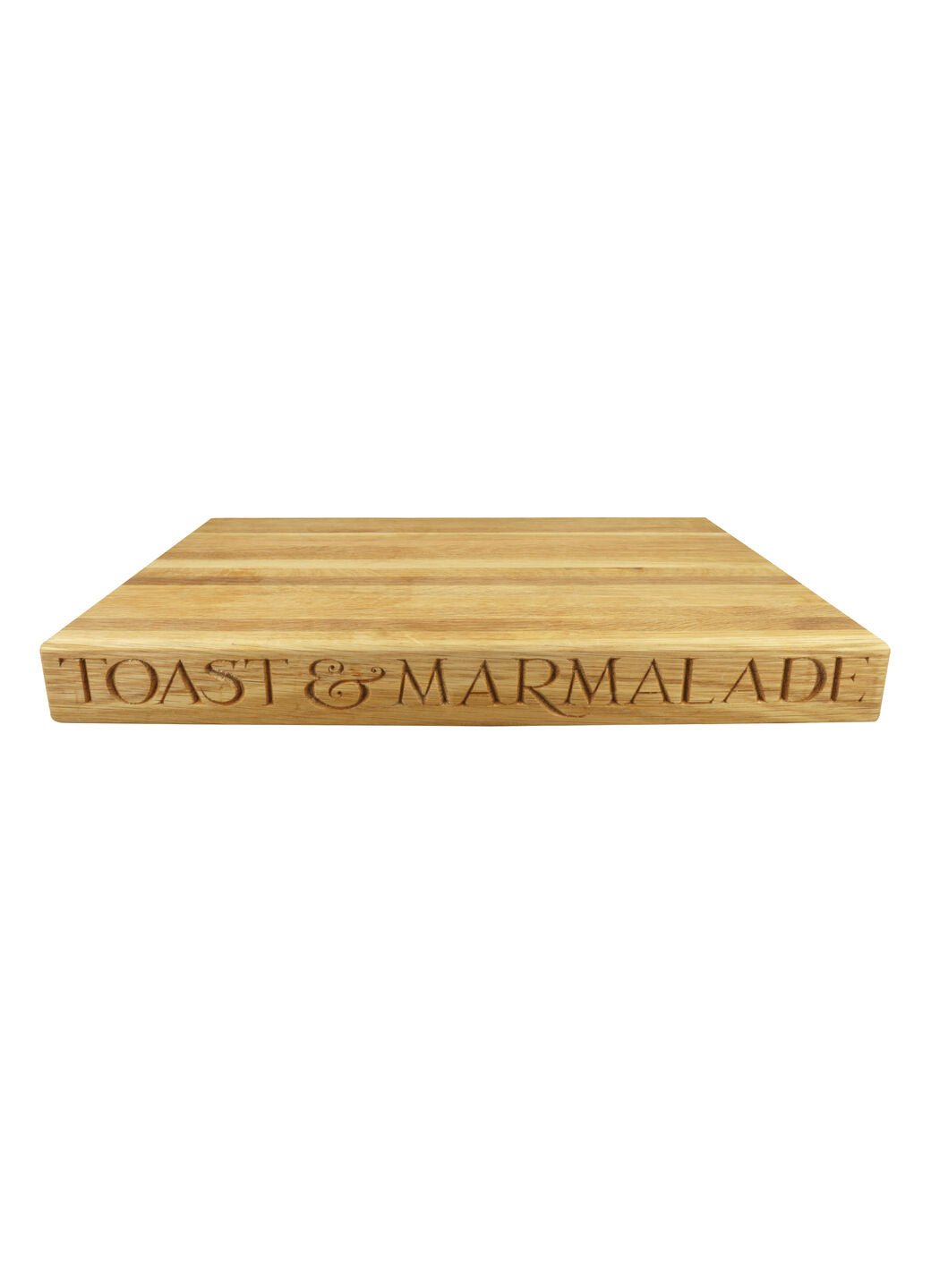 Black Toast Large Wooden Chopping Board