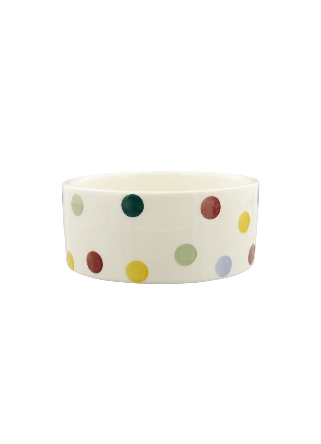 Personalised Polka Dot Small Pet Bowl