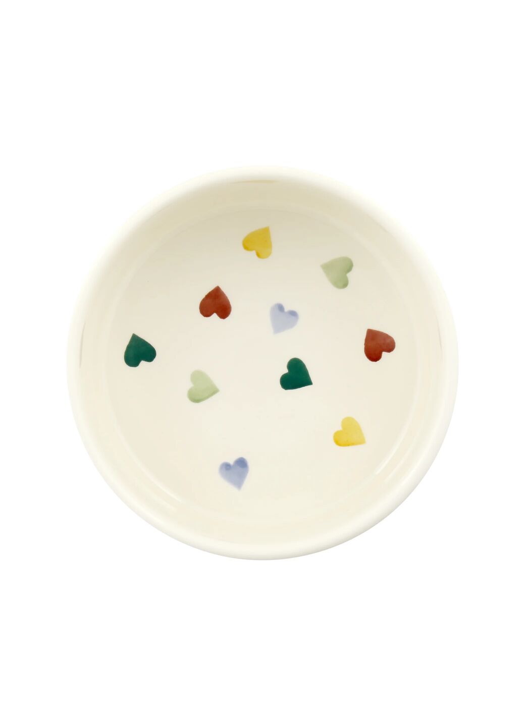 Personalised Polka Hearts Large Pet Bowl