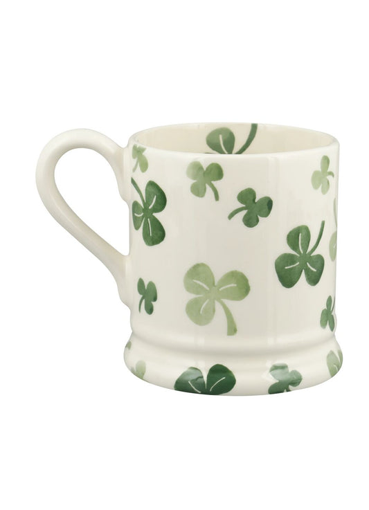 Personalised Shamrock 1/2 Pint Mug