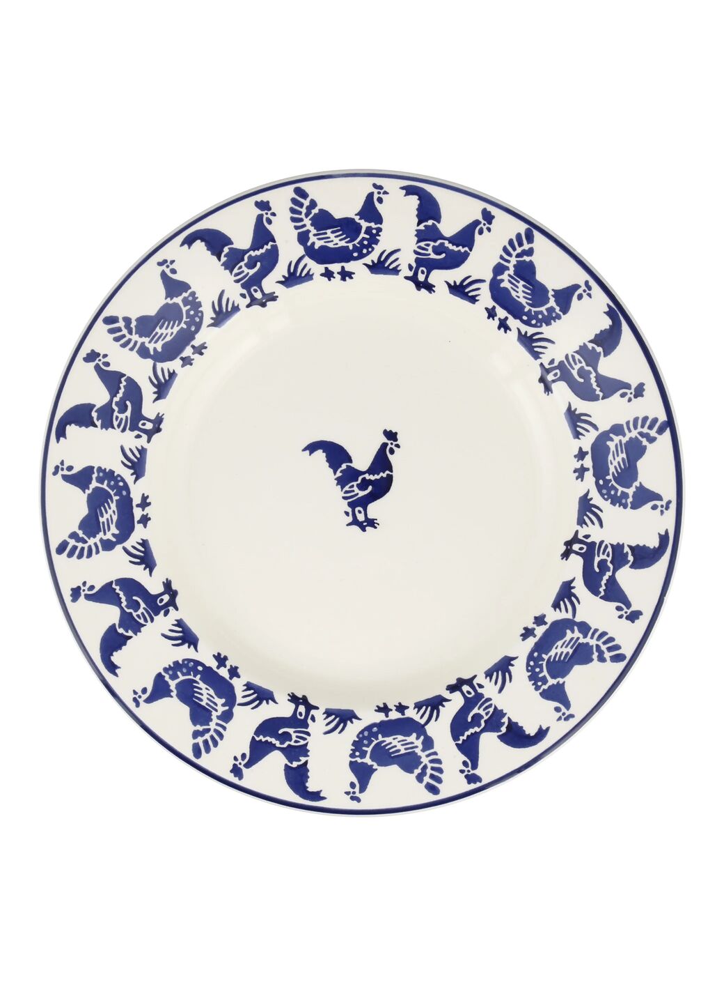 Blue Hen 10 1/2 Inch Plate