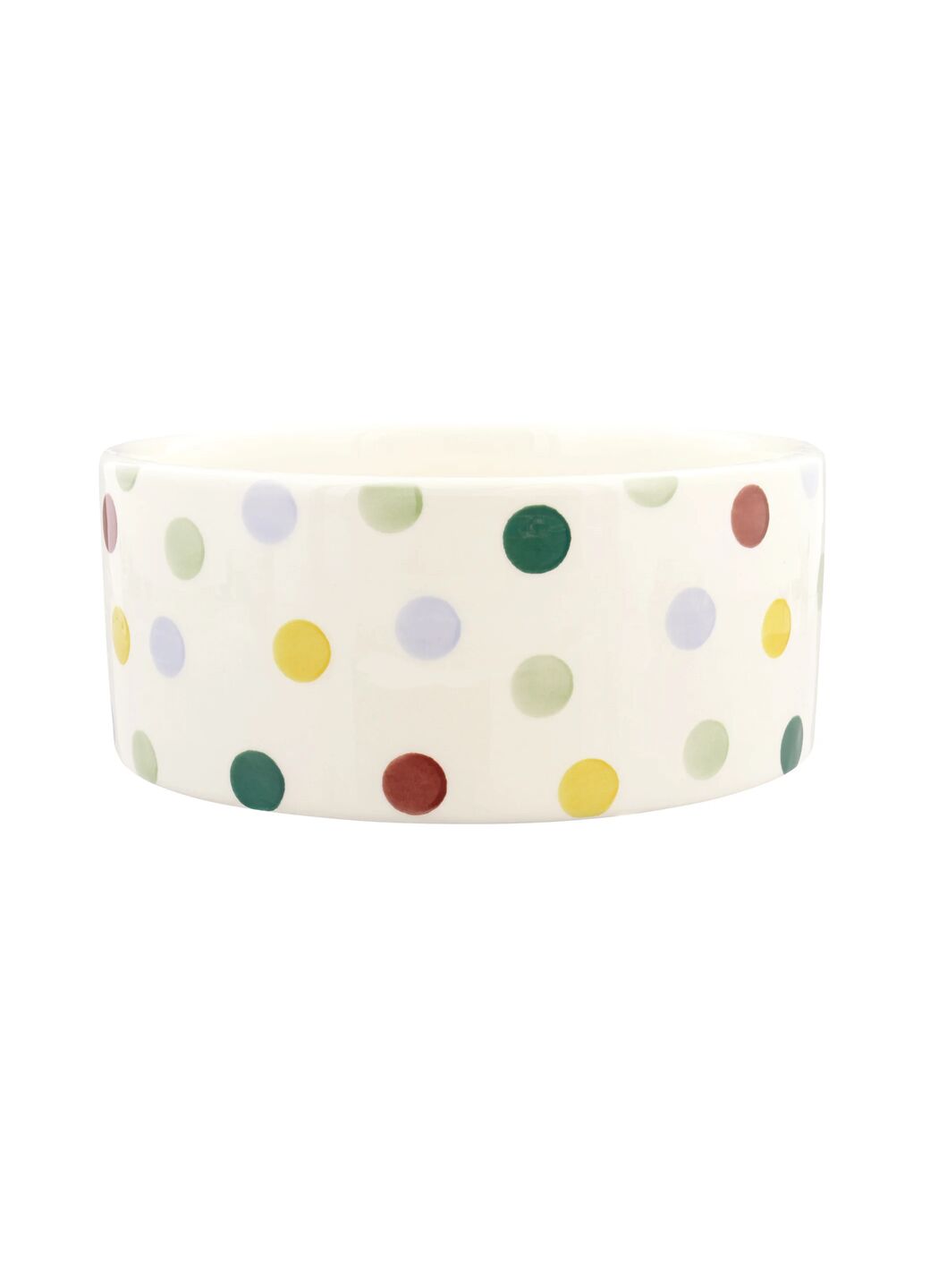 Personalised Polka Dot Large Pet Bowl