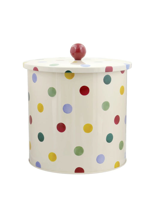 Polka Dot Biscuit Barrel