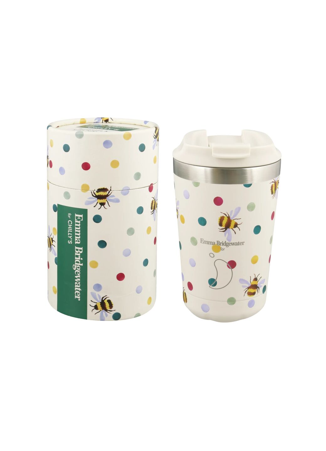 Bumblebee & Polka Dot Chilly's Insulated Cup