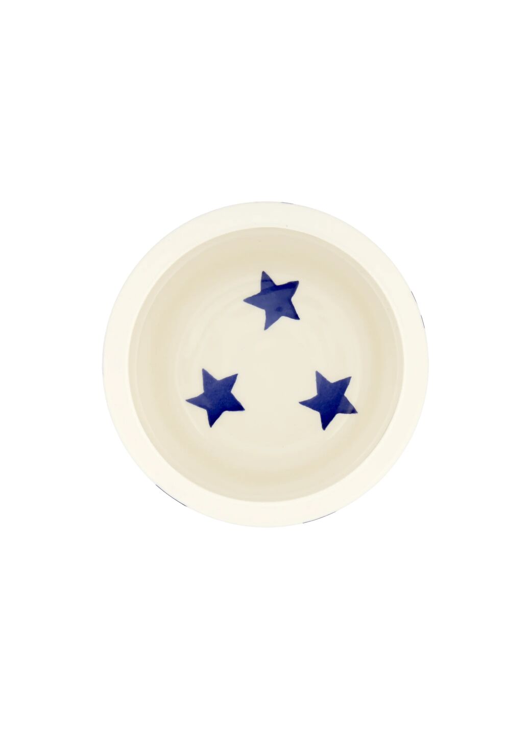 Personalised Blue Star Small Pet Bowl