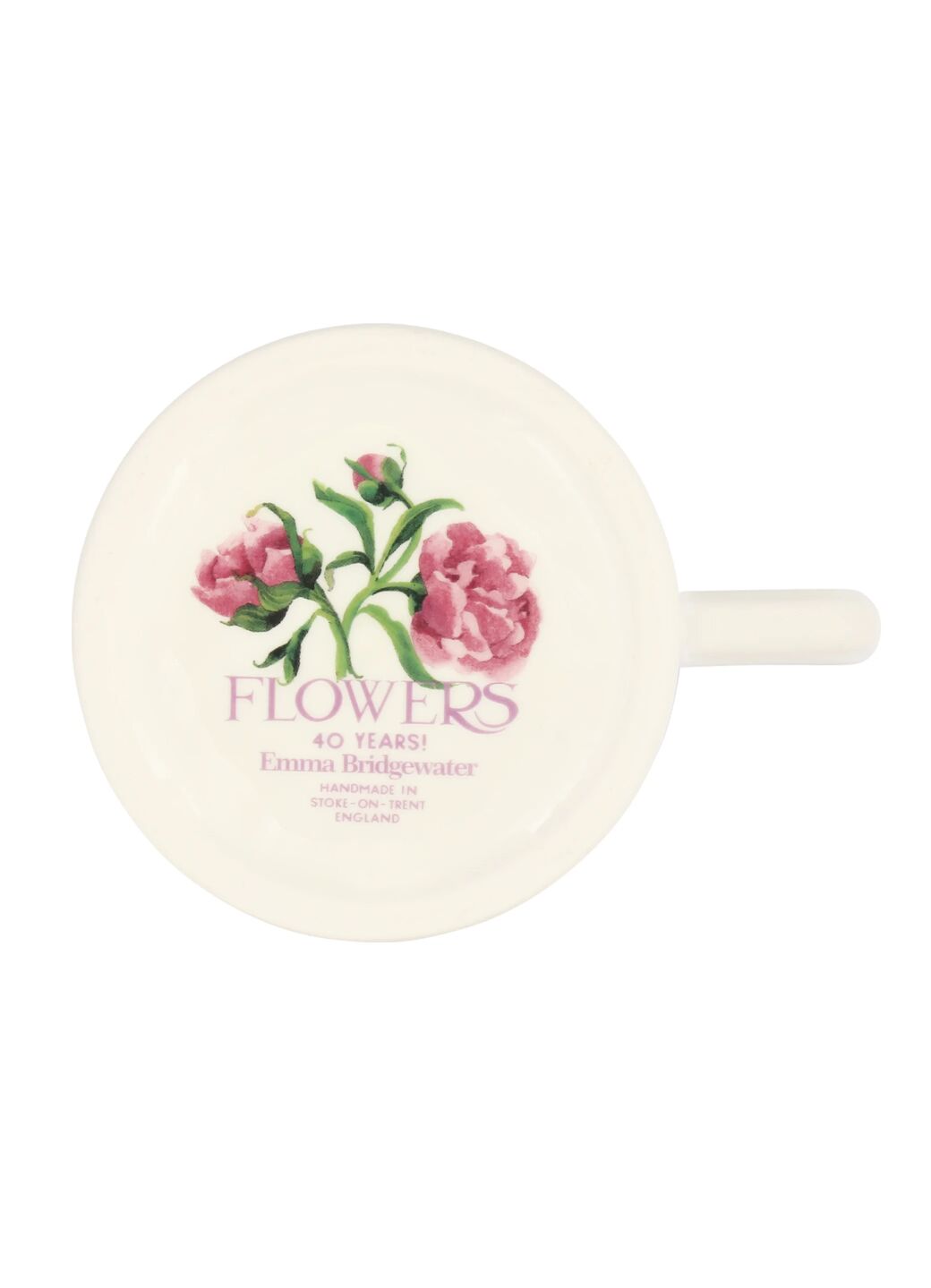 Pink Peony 1/2 Pint Mug