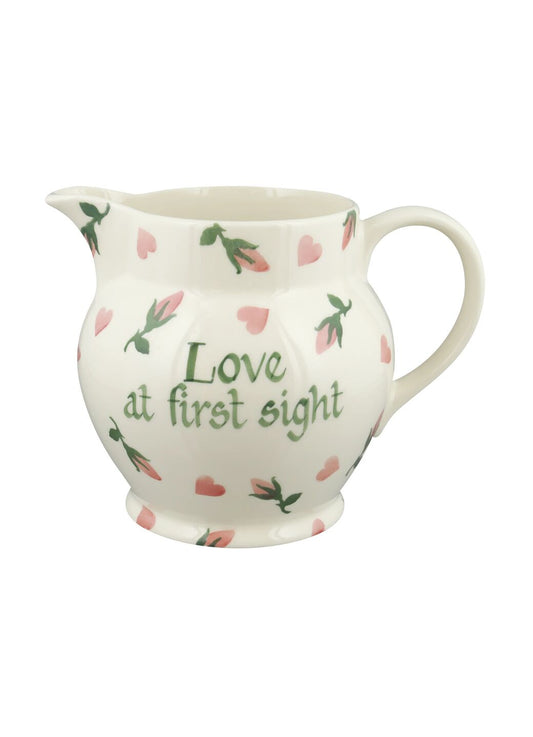 Personalised Little Rose Bud 3 Pint Jug