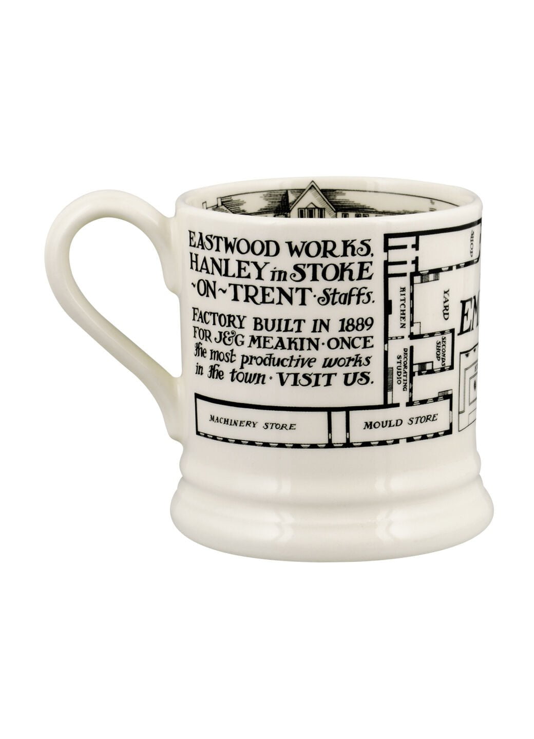 Factory Plan 1/2 Pint Mug