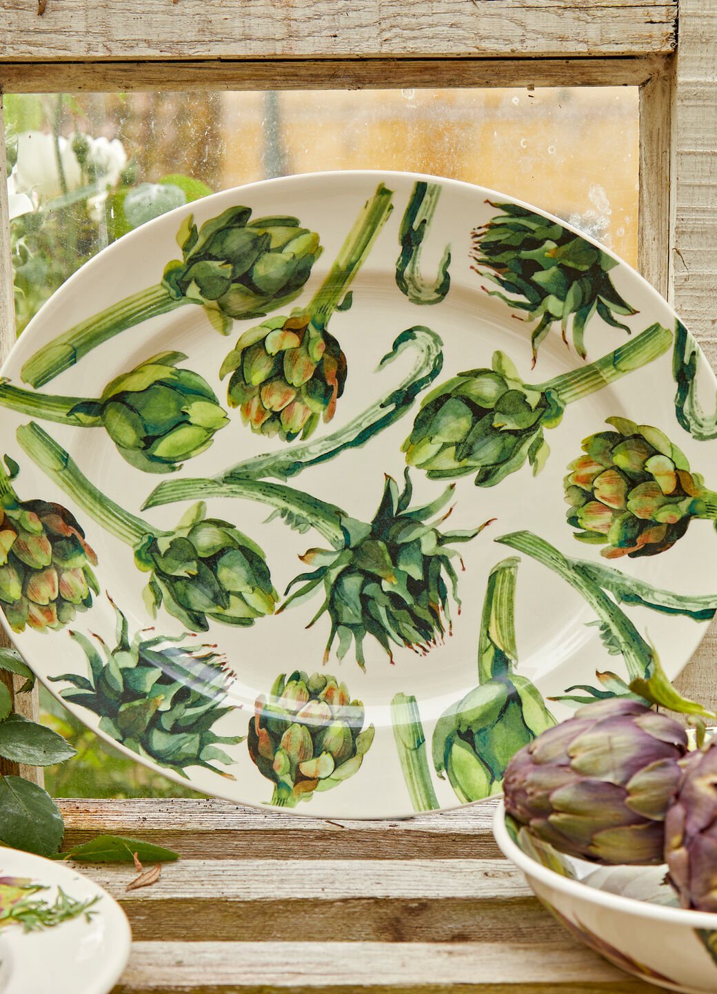 Artichoke Medium Oval Platter