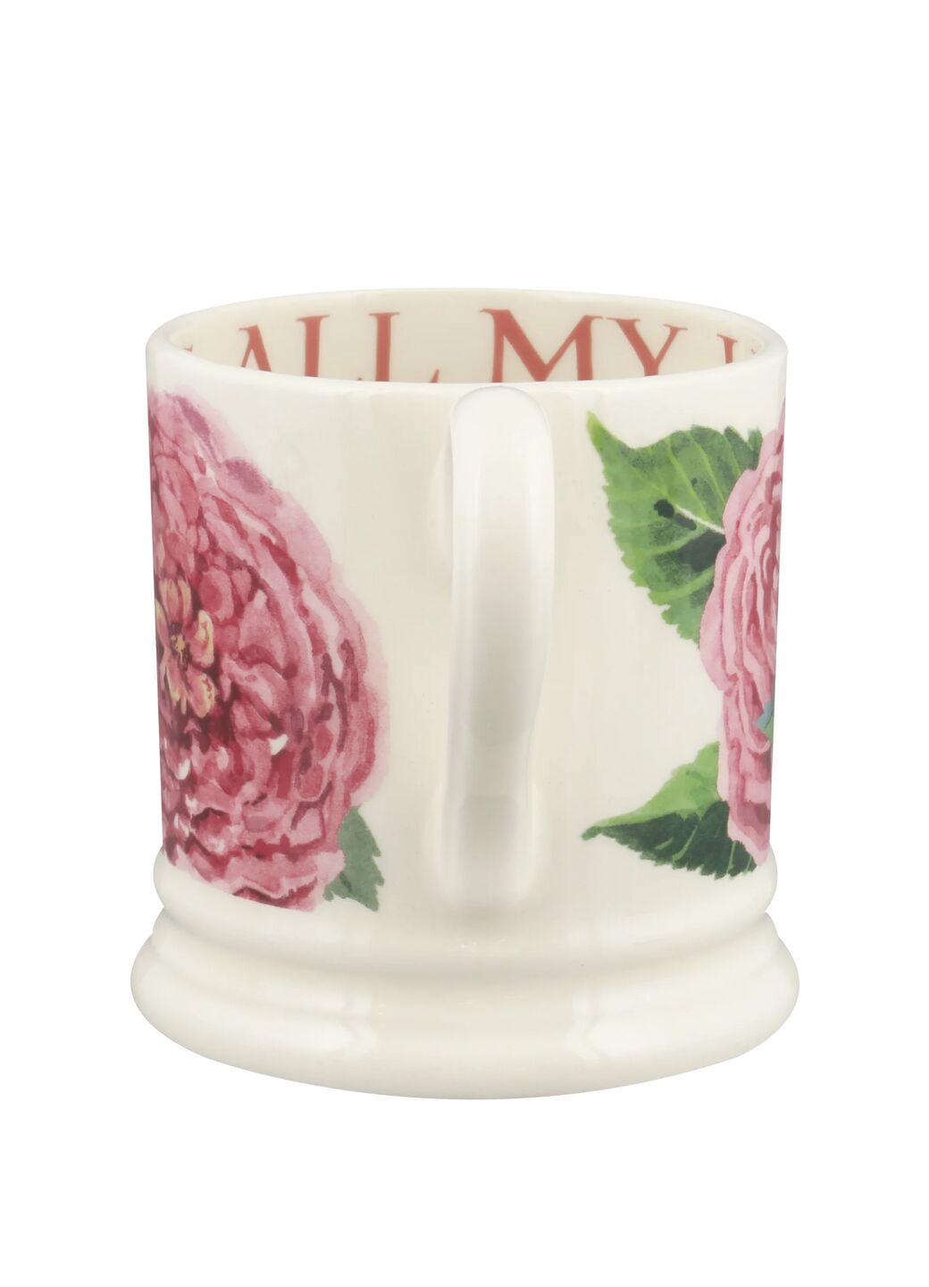 Seconds Emma's Rose 1/2 Pint Mug