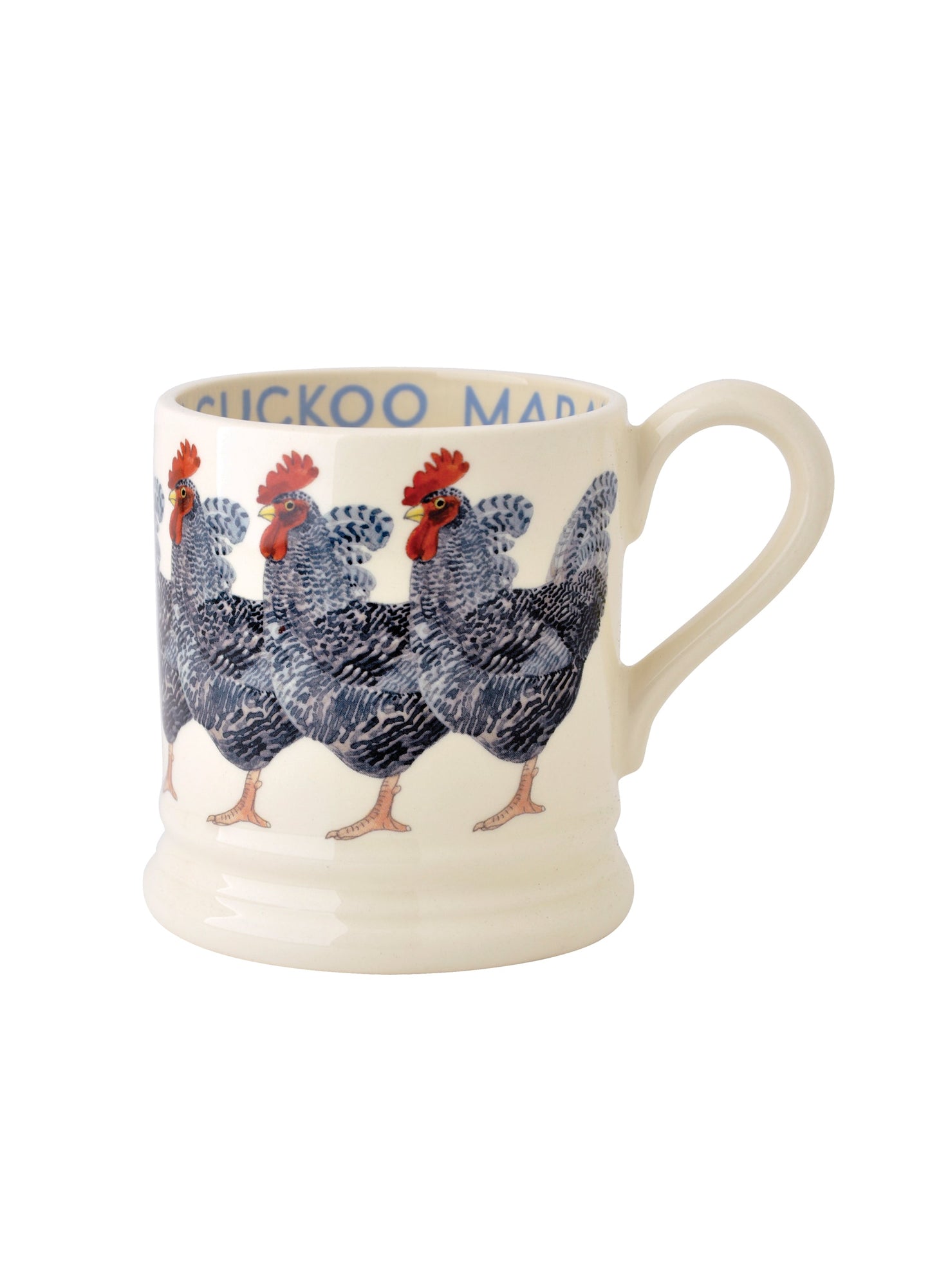 Seconds Cuckoo Maran 1/2 Pint Mug