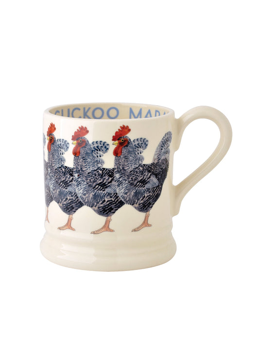 Seconds Cuckoo Maran 1/2 Pint Mug