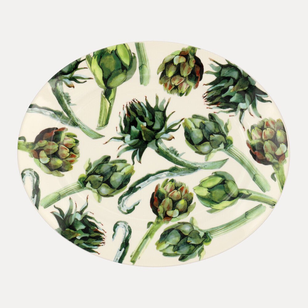 Seconds Artichoke Medium Oval Platter