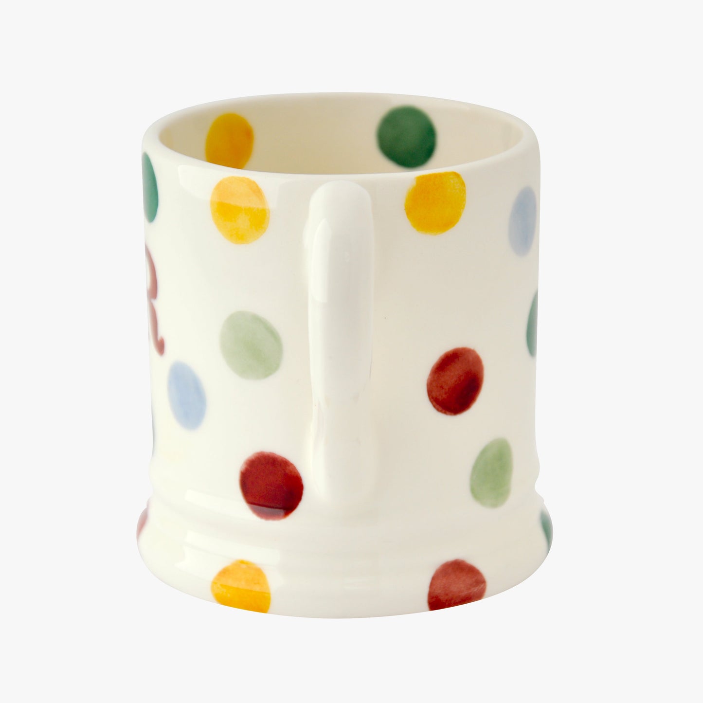 Polka Dot 'Mrs & Mrs' Set of 2 1/2 Pint Mugs Boxed