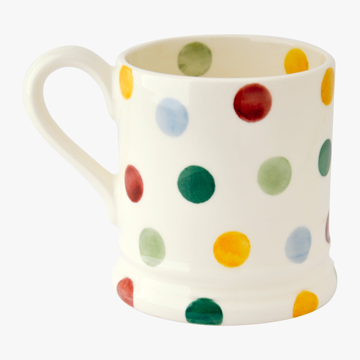 Polka Dot 'Mr & Mrs' Set of 2 1/2 Pint Mugs Boxed