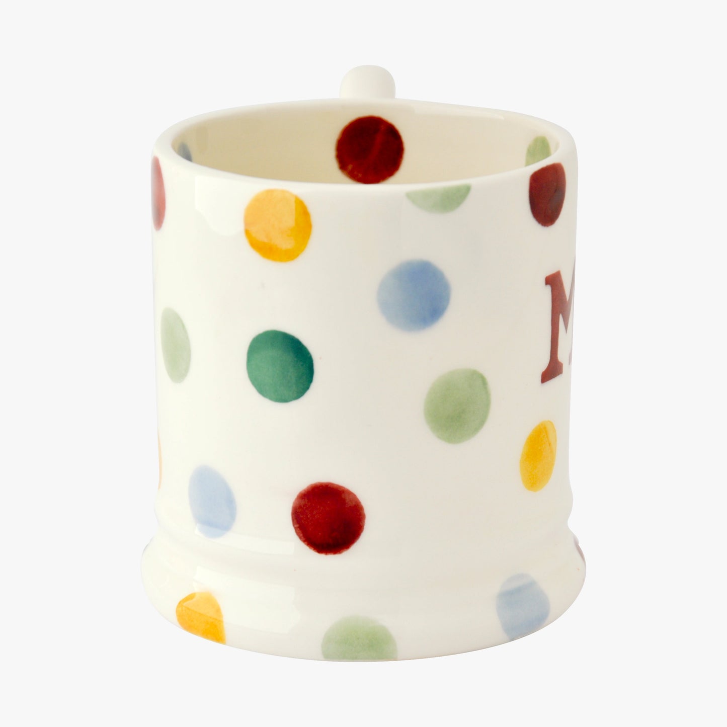 Polka Dot 'Mr & Mr' Set of 2 1/2 Pint Mugs Boxed