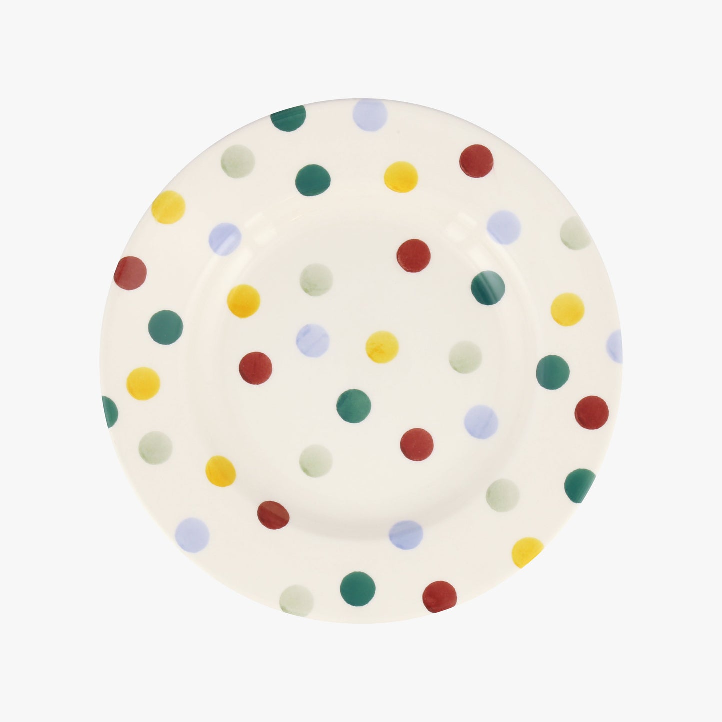 Polka Dot 8 1/2" Plate