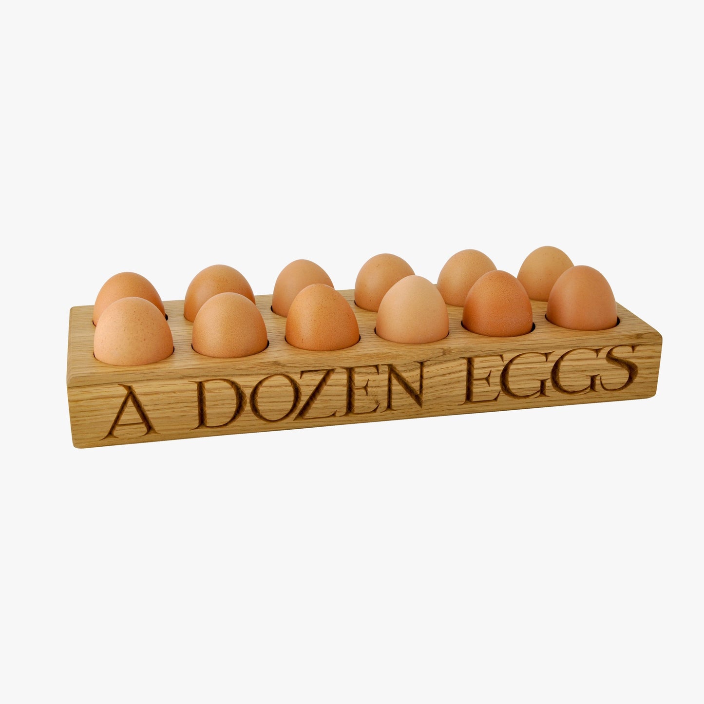 Black Toast Wooden Eggs Holder