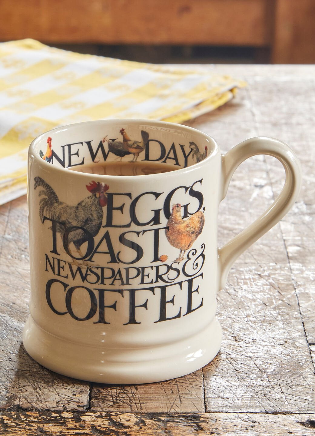 Rise & Shine Eggs & Toast 1/2 Pint Mug