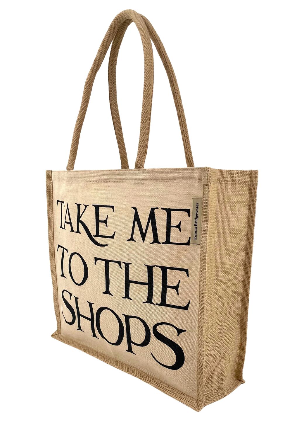 Black Toast Medium Shopper Bag