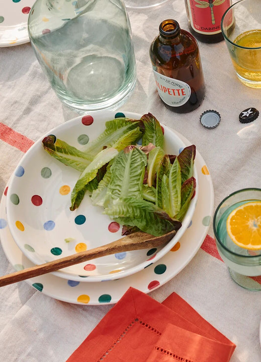 Polka Dot Medium Pasta Bowl