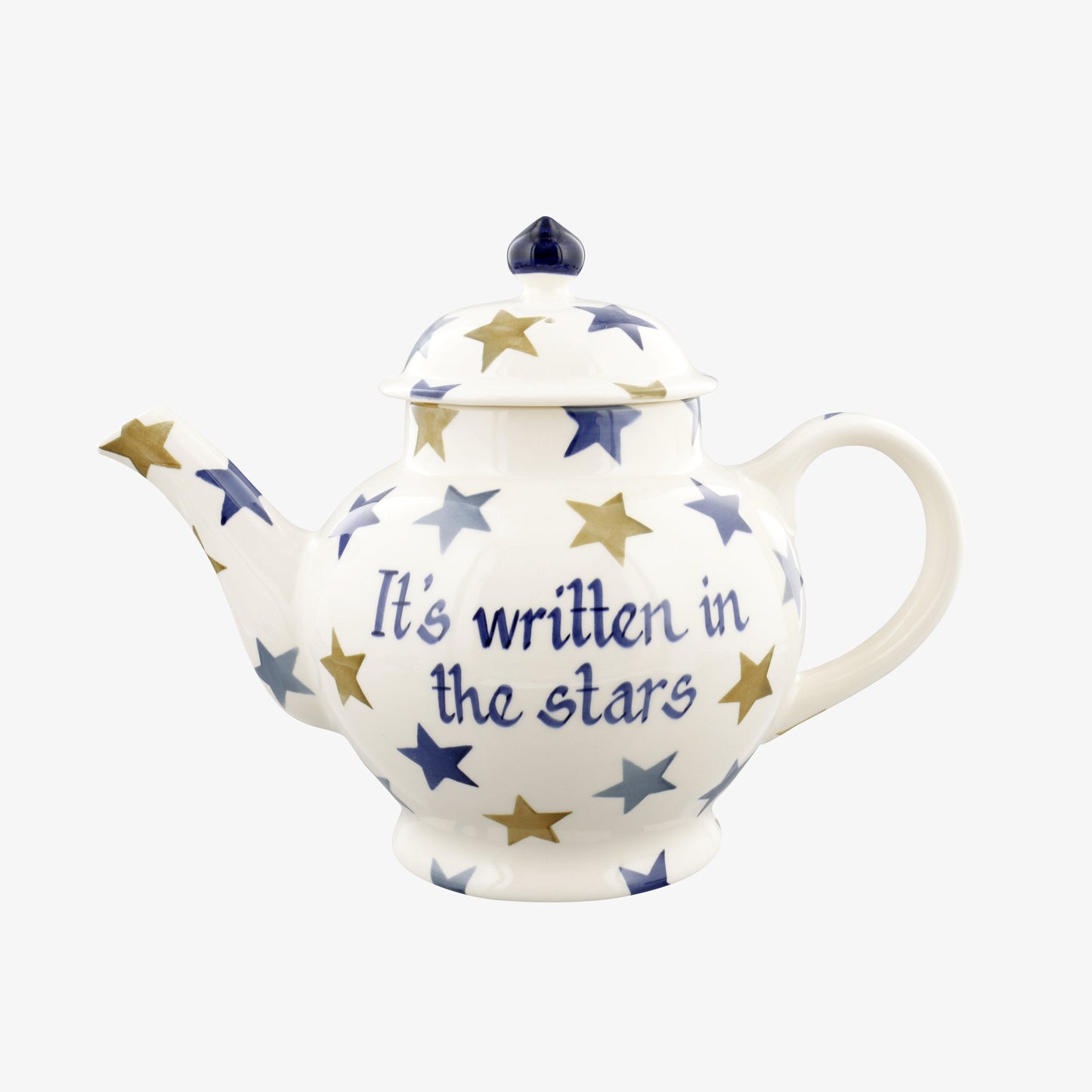 Personalised Stormy Stars 4 Mug Teapot