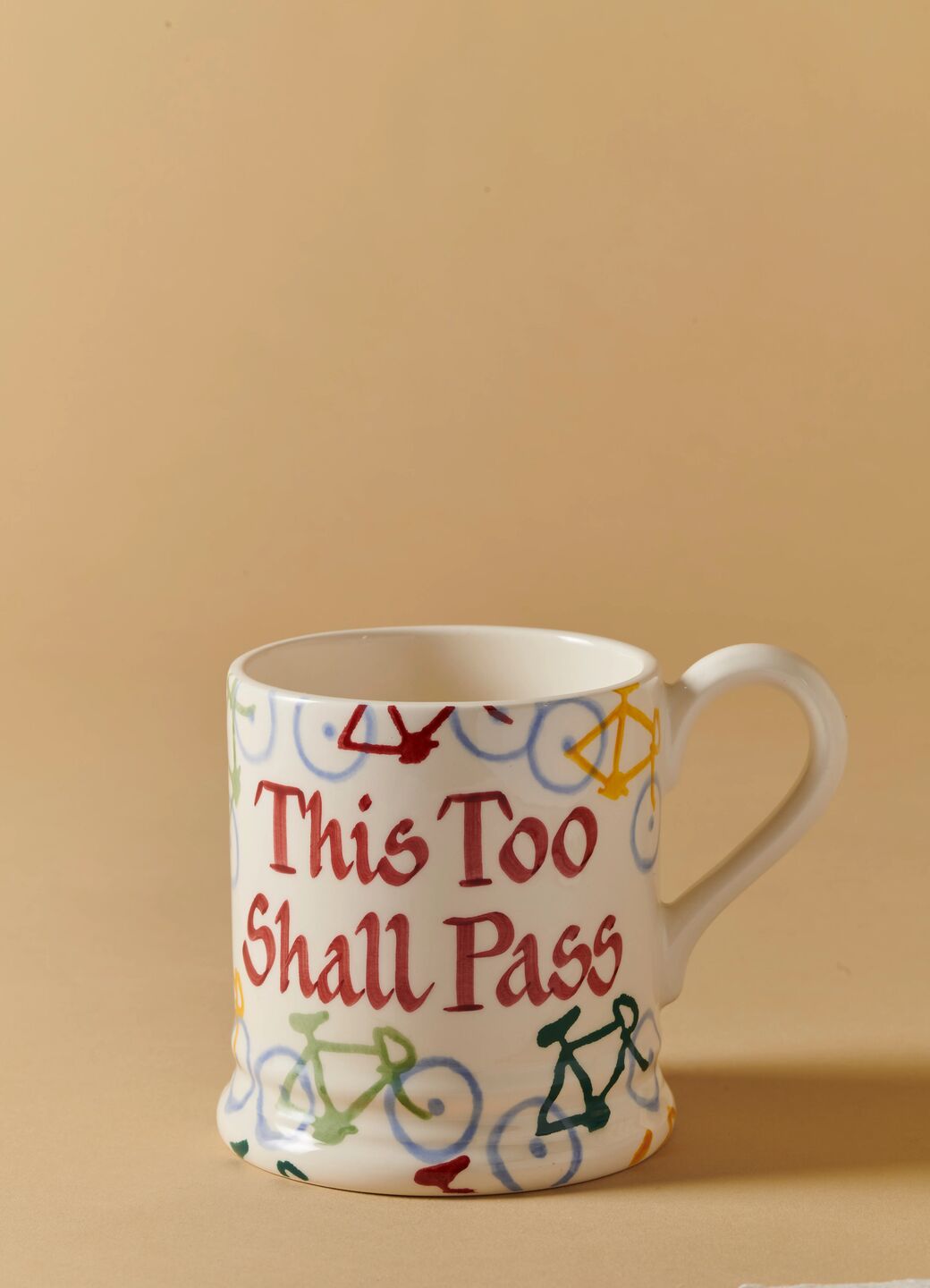 Personalised Cycling 1/2 Pint Mug