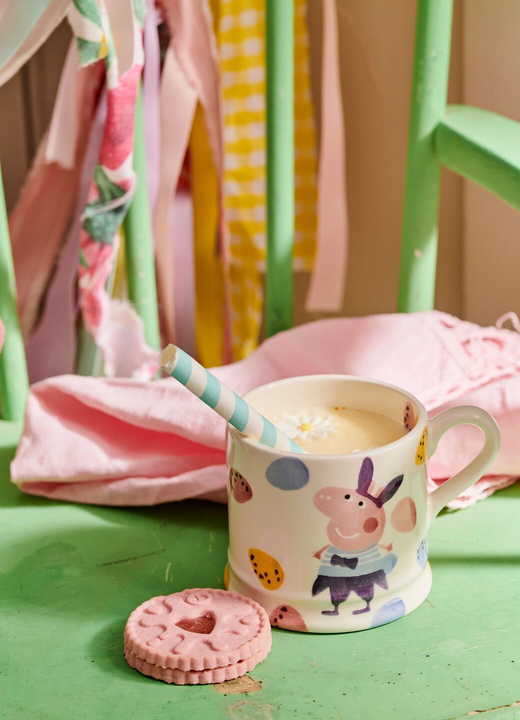 Easter Peppa & George Small Mug