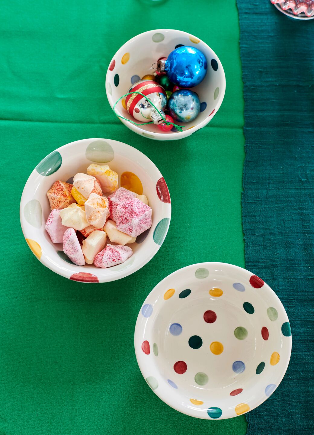 Polka Dot Cereal Bowl